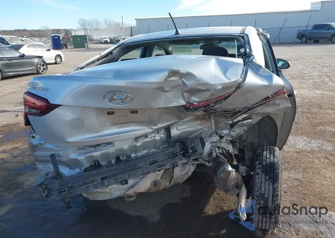 2021 Hyundai Accent Se из США, поврежденный, VIN 3KPC24A62ME138704